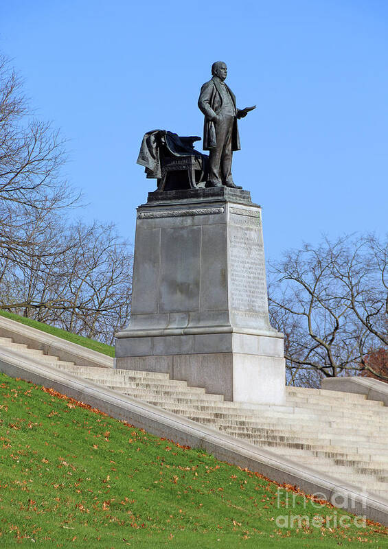 William Mckinley Art Print featuring the photograph William McKinley Memorial in Canton Ohio 5624 by Jack Schultz