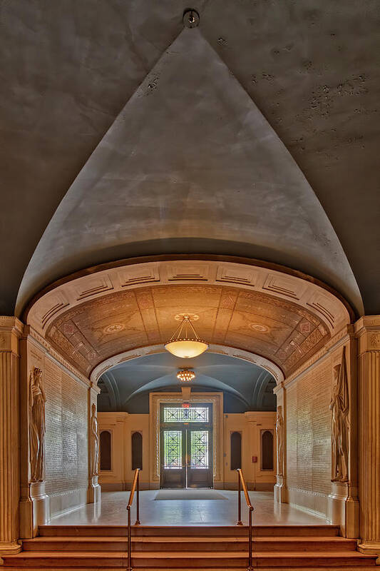 Yale Art Print featuring the photograph Woolsey Hall Yale University by Susan Candelario