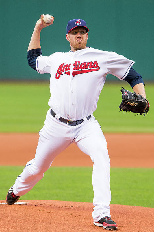 American League Baseball Art Print featuring the photograph Zach Mcallister by Jason Miller