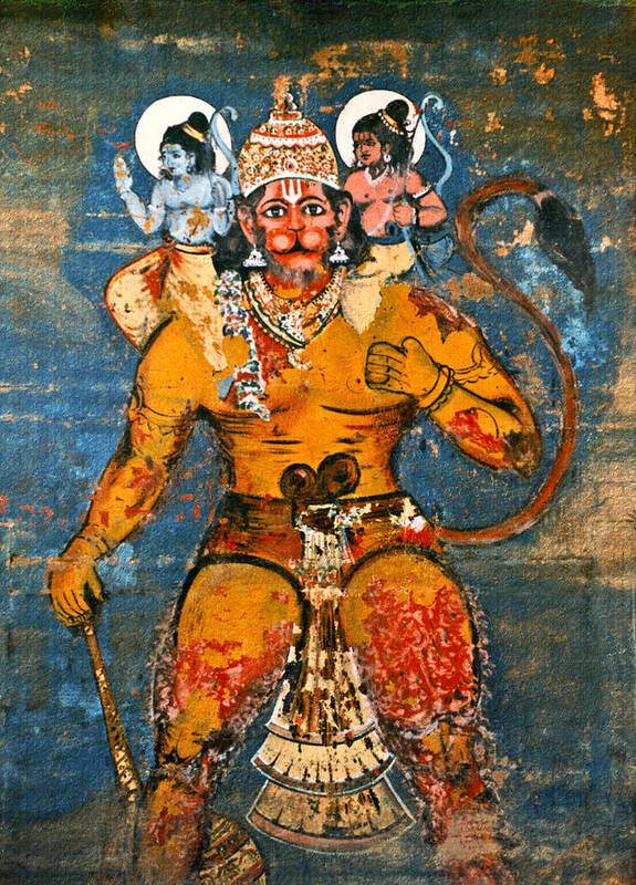 Image result for hanuman art