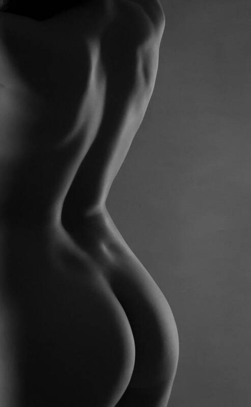 Blue Muse Fine Art Art Print featuring the photograph Beautiful Bodyscape by Blue Muse Fine Art