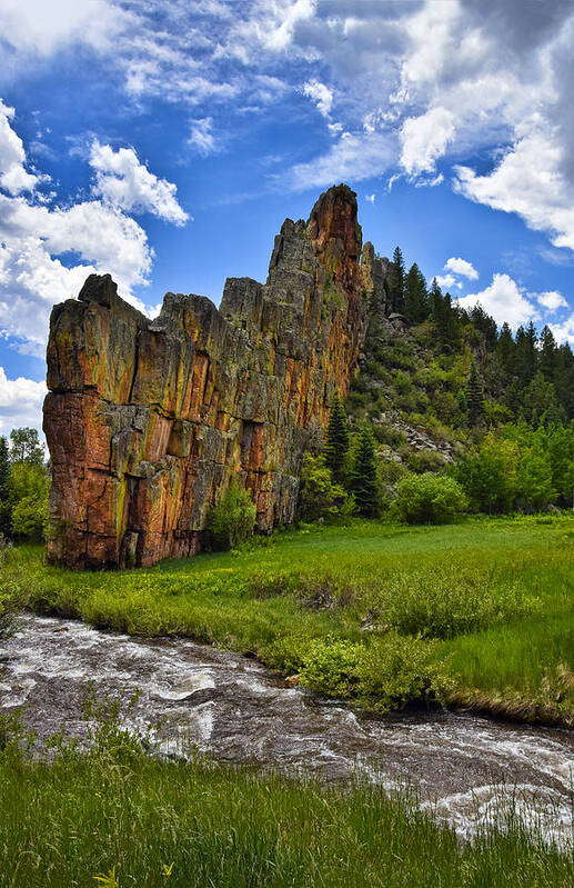 Monolith Art Print featuring the photograph Monolith #2 by Skip Hunt