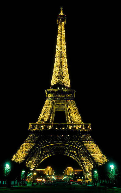 Alexandre Eiffel Art Print featuring the photograph Eiffel Tower #3 by Alain Evrard