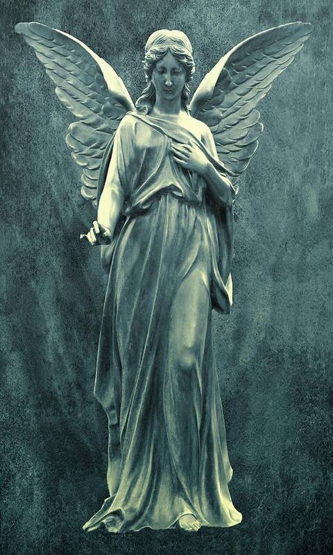 Angel Art Print featuring the photograph Behold I Send an Angel Before Thee I I by David Dehner