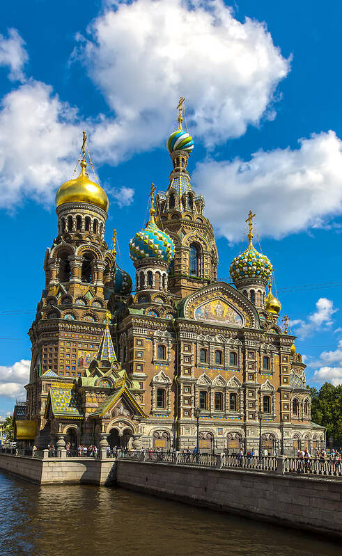 Russia Art Print featuring the photograph Church Of Spilled Blood by Andy Myatt