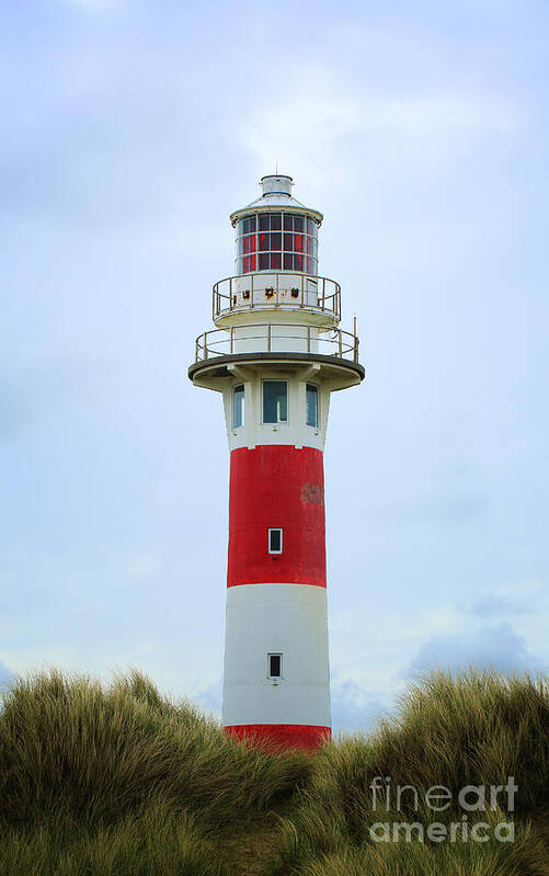 Lighouse Art Print featuring the photograph Lighthouse Newport by LHJB Photography