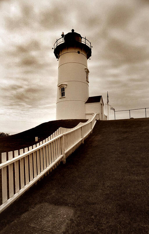 Cape Cod Art Print featuring the photograph Nobska Lighthouse by Skip Willits