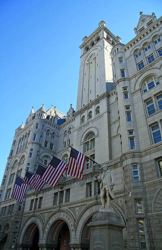 Old Post Office Art Print featuring the photograph The Old Post Office Or Trump Tower -- 2 by Cora Wandel