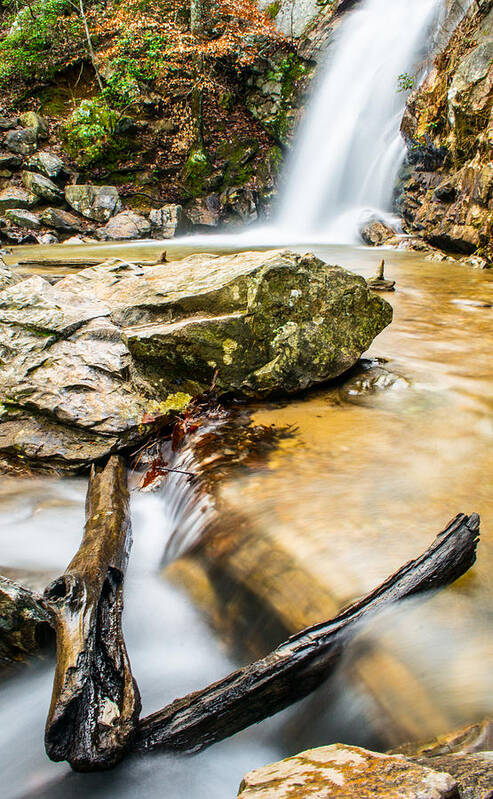 Peavine Falls Art Print featuring the photograph Peavine Falls by Parker Cunningham