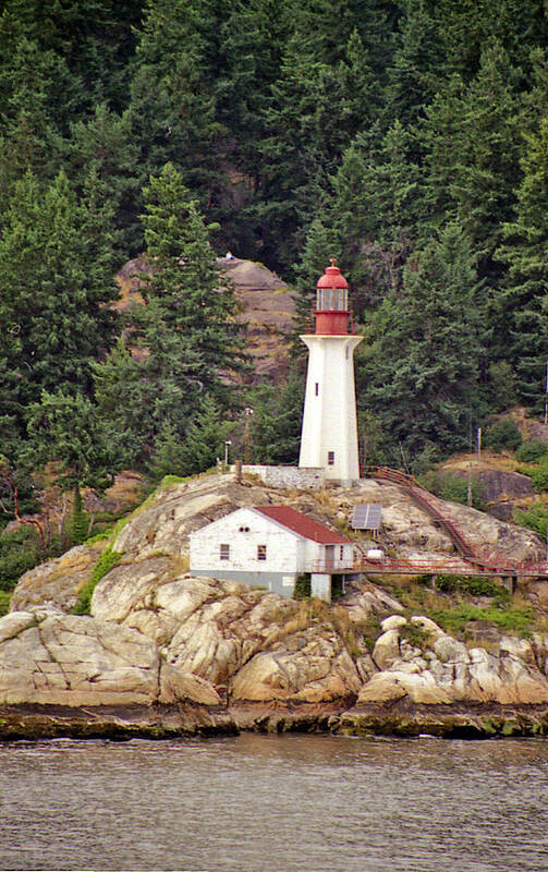 Lighthouse Art Print featuring the photograph Point Atkinson Lighthouse 01 by Pamela Critchlow