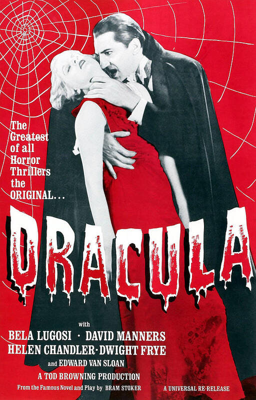 1930s Movies Art Print featuring the photograph Dracula, From Left Frances Dade, Bela by Everett