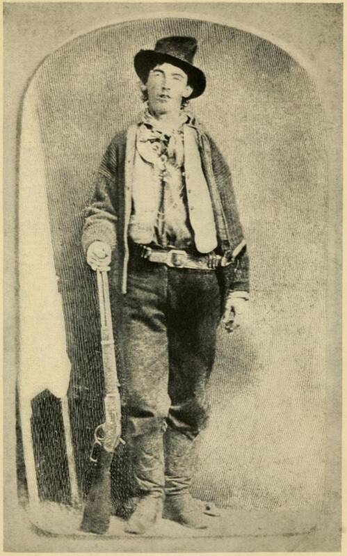 History Art Print featuring the photograph Billy The Kid 1859-81, Killed Twenty by Everett