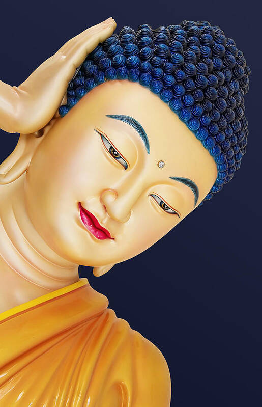 Buddha Art Print featuring the photograph Buddha 2 by Mark Ashkenazi