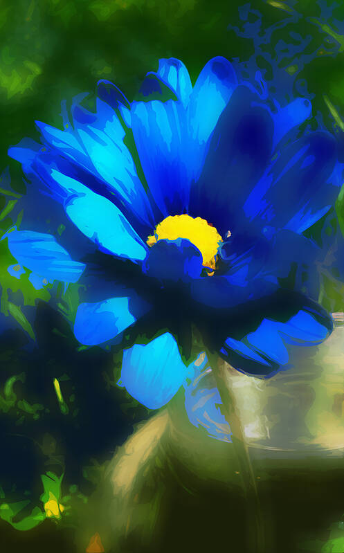 Daisy Art Print featuring the photograph In The Light by Angelina Tamez