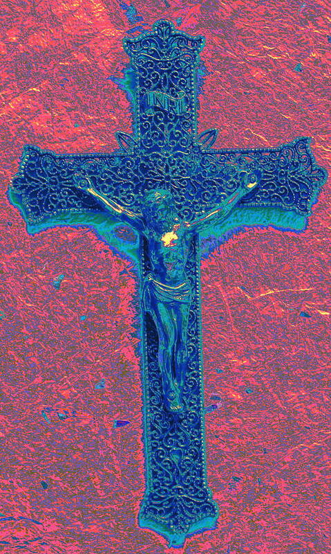 Cross Art Print featuring the photograph Lent 3 by M Diane Bonaparte