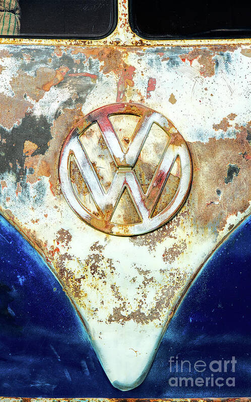 Vw Art Print featuring the photograph Rustafied by Tim Gainey