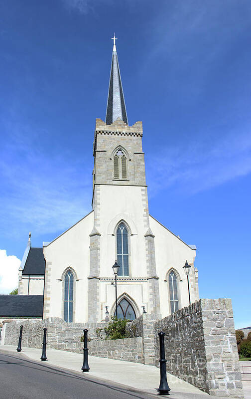 Donegal On Your Wall Art Print featuring the photograph St. Marys Church Killybegs by Eddie Barron