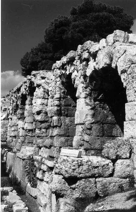 Stoa Of Eumenes Art Print featuring the photograph Stoa of Eumenes Athens by Susan Chandler
