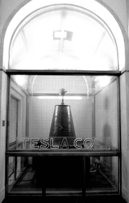 Tesla Art Print featuring the photograph Tesla Coil by Jera Sky