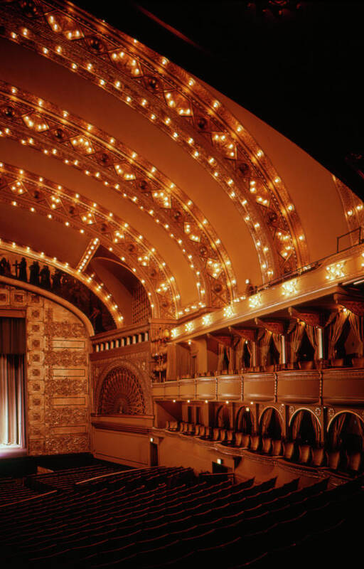 Performance Art Print featuring the photograph Auditorium Theater In Chicago #4 by Chicago History Museum