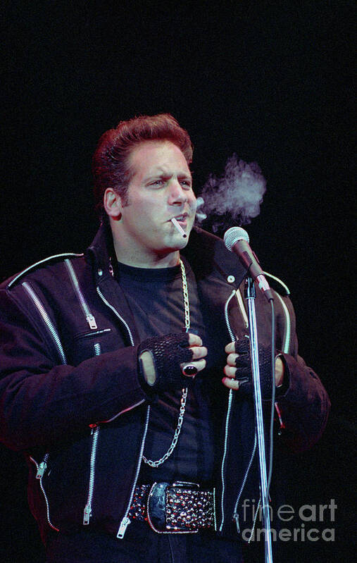 People Art Print featuring the photograph Andrew Dice Clay Performing by Bettmann