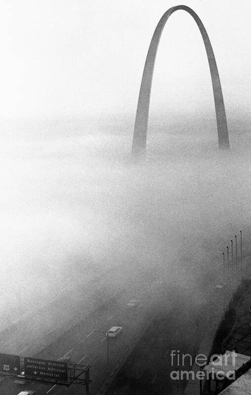 Air Pollution Art Print featuring the photograph Smog In Saint Louis by Bettmann