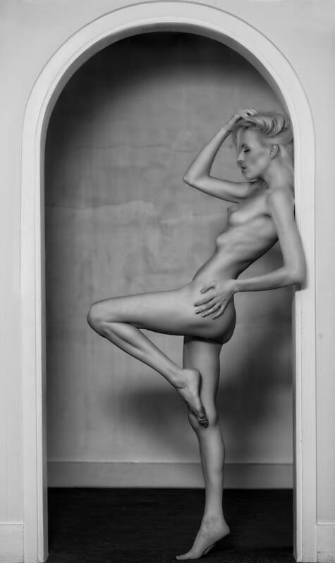 Art Art Print featuring the photograph The Framed Female Form by Colin Dixon