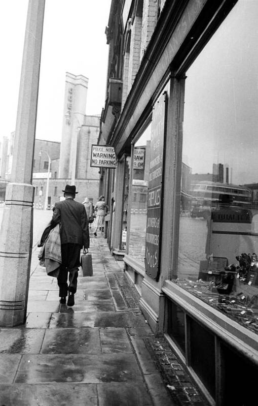 1950-1959 Art Print featuring the photograph Travelling Salesman by John Chillingworth