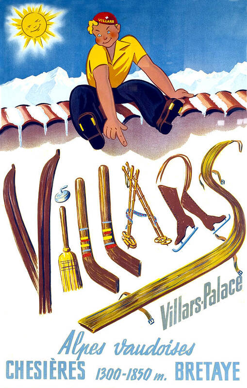 Villars Art Print featuring the digital art Villars Palace by Long Shot