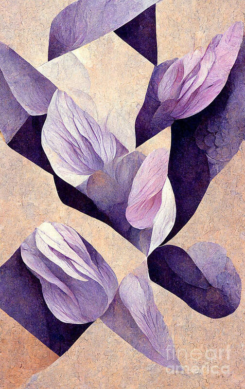 Lilac Art Print featuring the digital art Lilac #1 by Sabantha