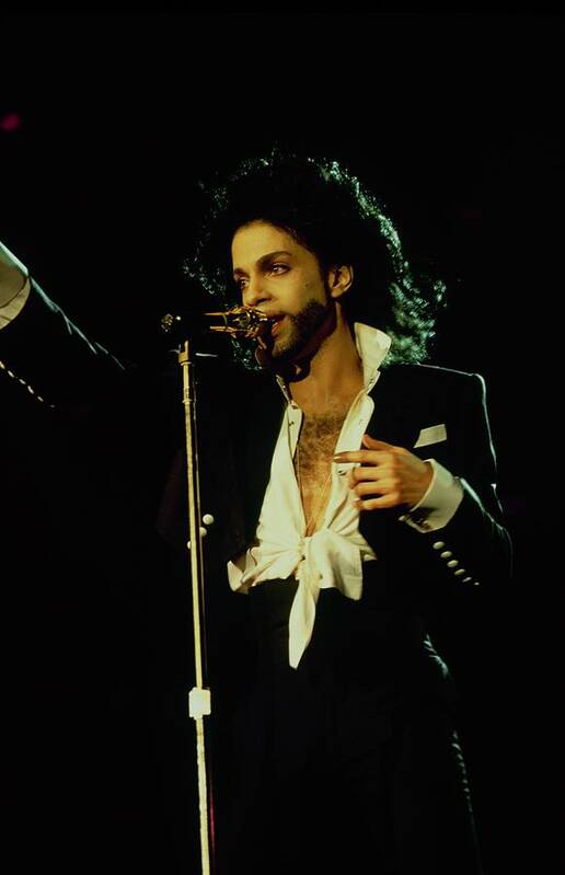 Prince Art Print featuring the photograph Prince in Concert #3 by Dmi
