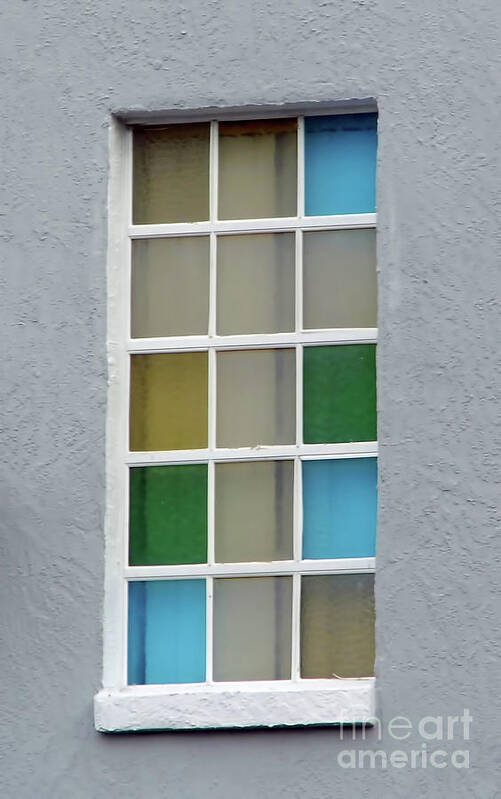 Stained Glass Art Print featuring the photograph Colors Of The Window by D Hackett