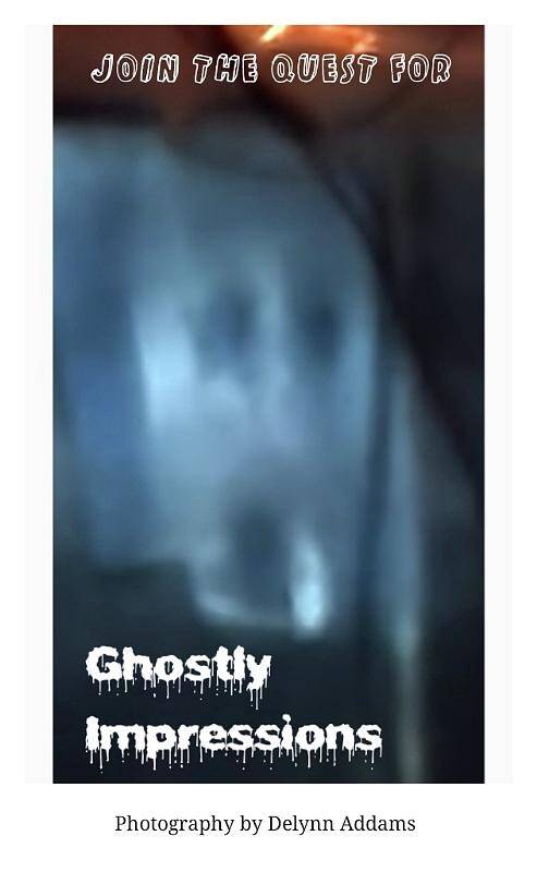 Ghostly Impression Headshot Art Print featuring the digital art Ghostly Impression Headshot by Delynn Addams