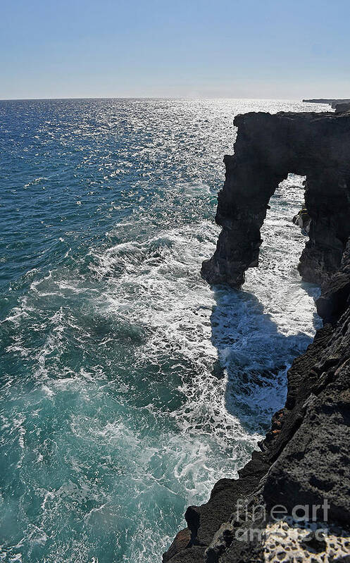 Holei Sea Arch Art Print featuring the photograph Holei Sea ARch by Cindy Murphy