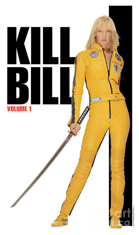 Kill Bill VOL 1 Movie POSTER Lightweight Beach Towel 