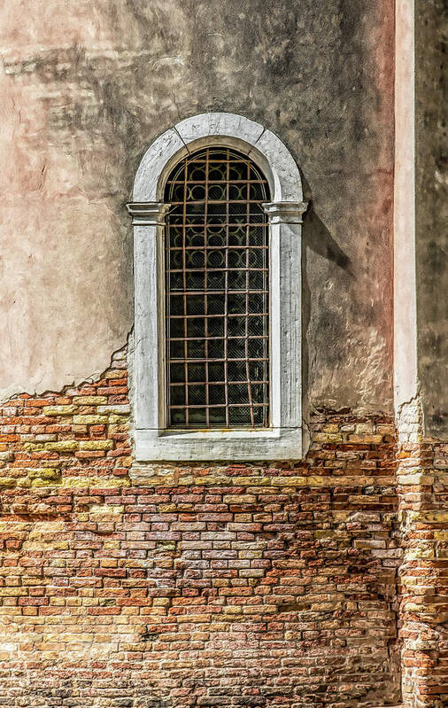 Window Art Print featuring the photograph Old World Window of Venice by David Letts