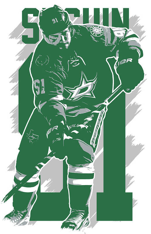 Tyler Seguin Hockey Paper Poster Stars 2