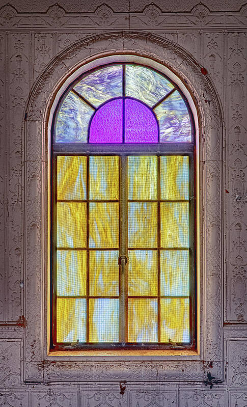 Church Art Print featuring the photograph Window to the Soul by Stephen Stookey