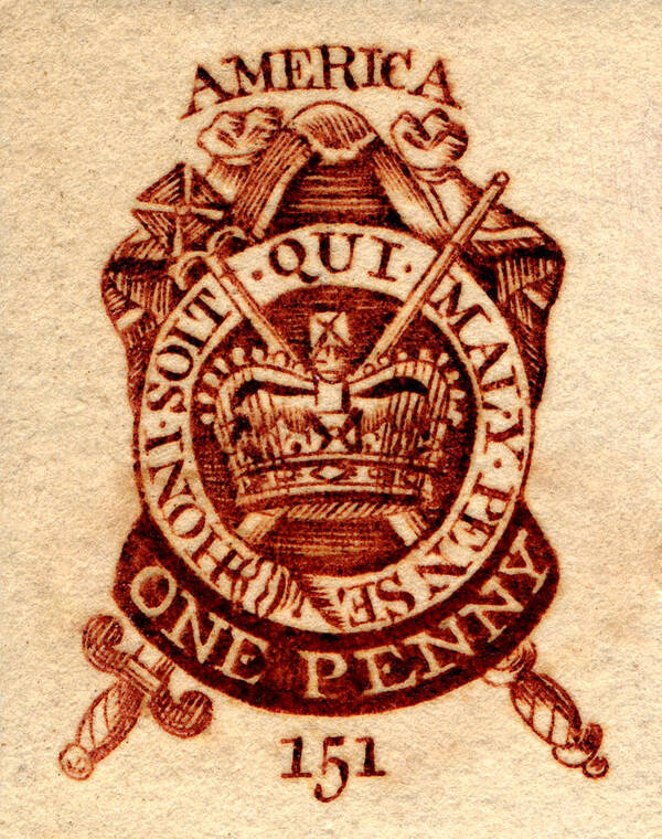 1765 Stamp Act Paint