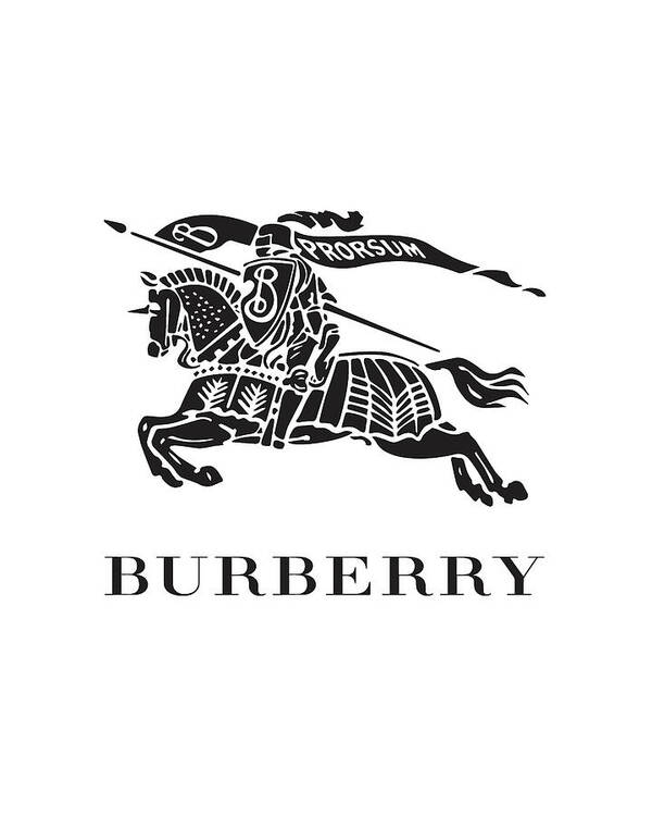 Burberry - Black And White - Lifestyle And Fashion Art Print by TUSCAN ...