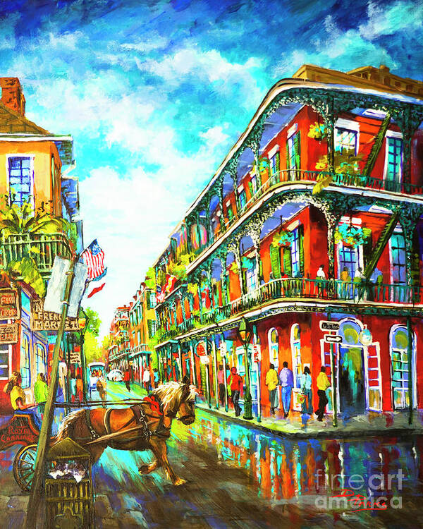 Royal Carriage New Orleans French Quarter Art Print by