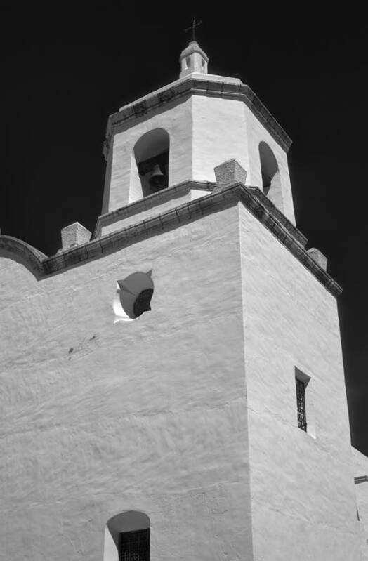 Espirtu Santo Art Print featuring the photograph Bell Tower of Espirtu Santo by Joshua House