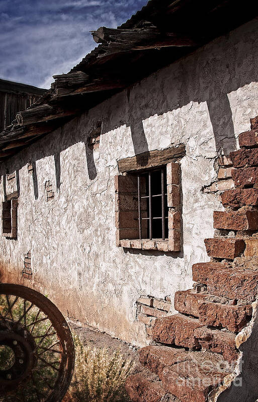 Weathered Exterior Art Print featuring the photograph Home Sweet Adobe by Lee Craig