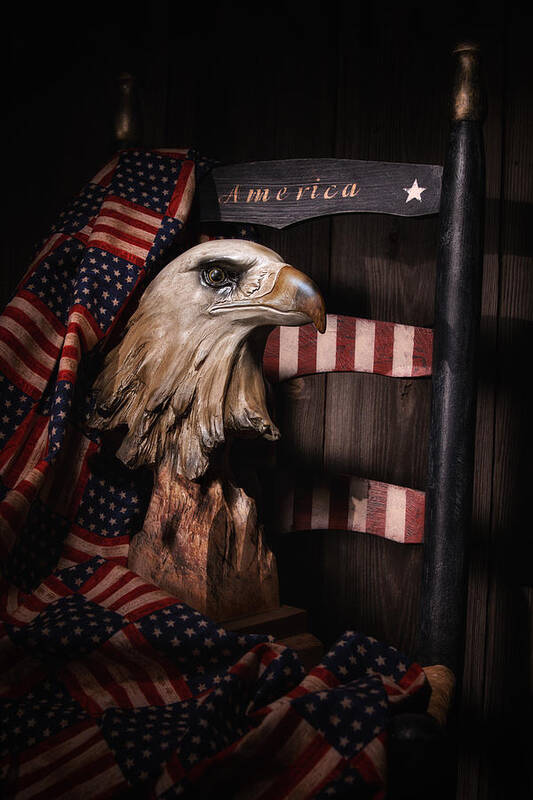 America Art Print featuring the photograph Symbol of America Still Life by Tom Mc Nemar
