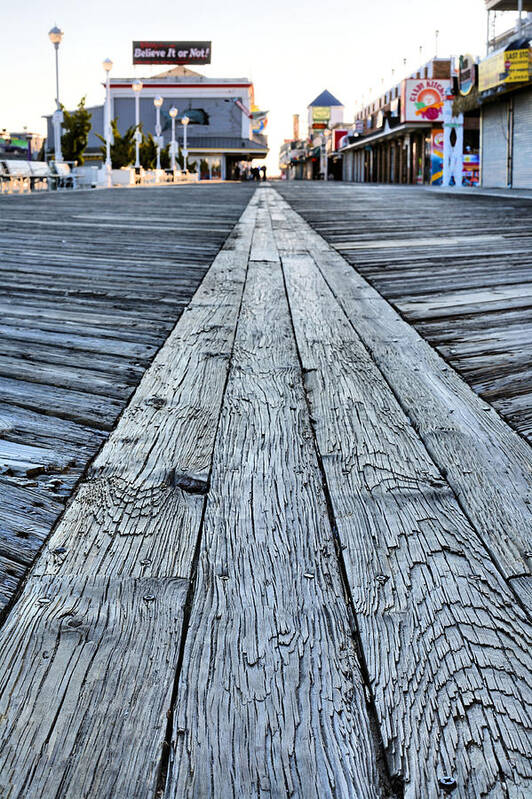 The Boardwalk Art Print featuring the photograph The Boardwalk by JC Findley