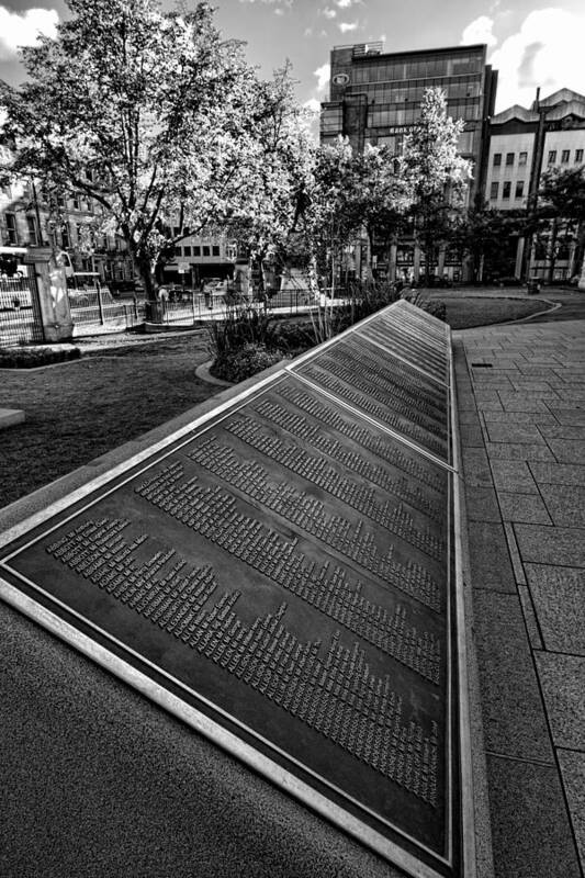 Titanic Memorial Garden Art Print featuring the photograph Titanic Memorial Garden by Jim Orr