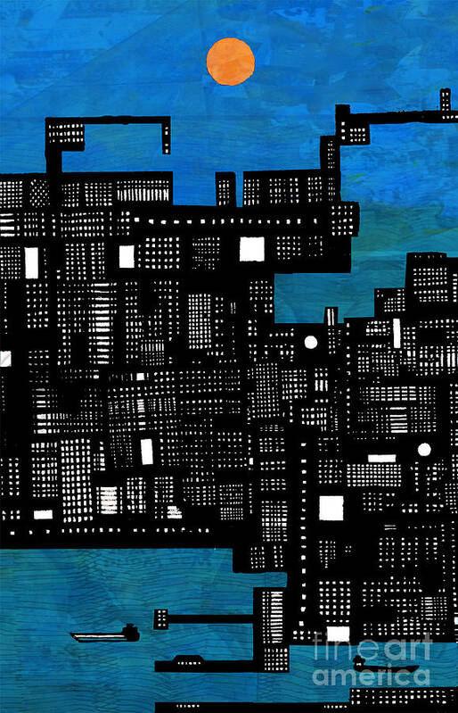 Urbanization Art Print featuring the digital art Urbanizacion VI by Andy Mercer