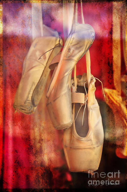 Dance Art Print featuring the photograph Ballerina Shoes by Craig J Satterlee