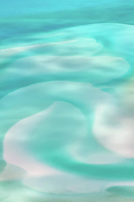 Whitehaven Beach Art Print featuring the photograph Sand Swirls by Az Jackson