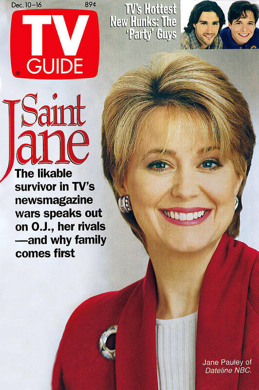 1990s Tv Art Print featuring the photograph TV Guide TVGC004 H5240 by TV Guide Everett Collection